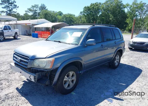2001 Toyota Highlander V6 from USA, damaged, VIN JTEGF21A510010990